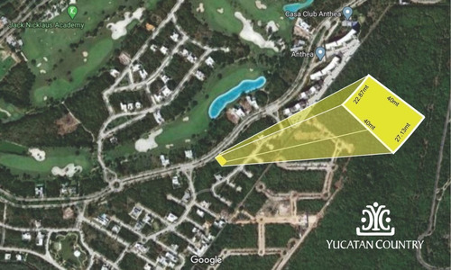 Imagen 2 de 5 de Espectacular Terreno En Country Club Yucatán