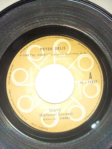Disco Vinyl 45rpm Peter Delis Suave