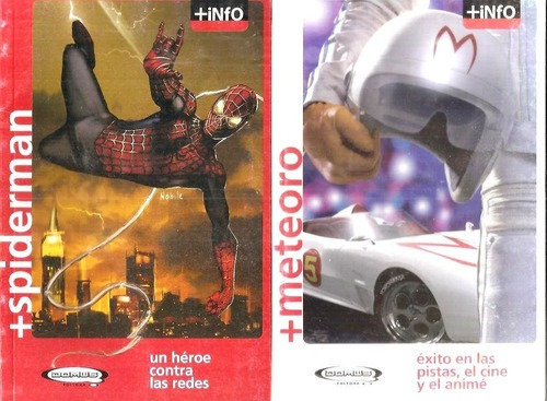 Spiderman Meteoro Superheroes Resorte 9 Revistas Nuevas- L 3