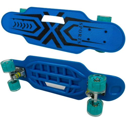 Patineta Tabla Tipo Penny Estampada Mini Long Niños Jovenes