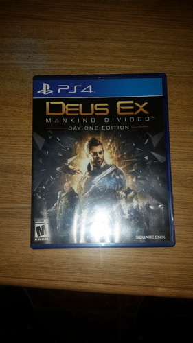 Juego De Ps4 Deus Ex Mankind Divided