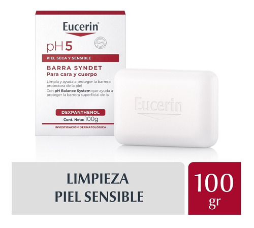 Eucerin Ph5 Syndet Sustituto Jabón Piel Seca Sensible