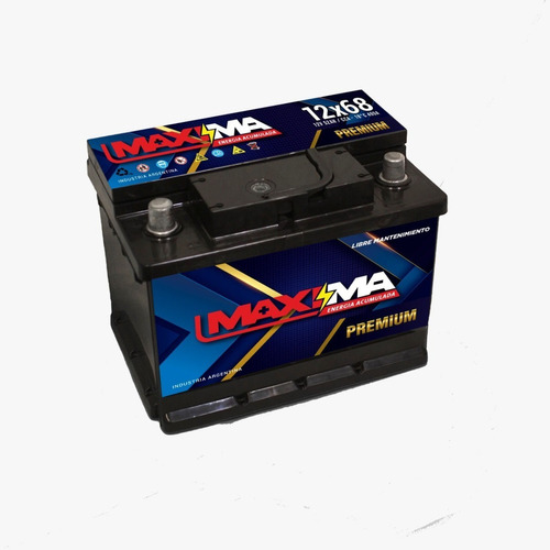 Bateria 12x68 Premium Maxima 68 Nafta Gnc 12x65 Reforzada