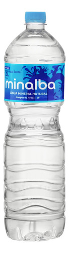 Água mineral Minalba  sem gás   garrafa  1.5 L  