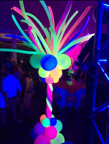 Globo Salchicha, Zeppelin #270, Colores Surtidos Neon 100pz
