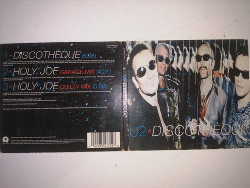 U2 Cd Single Discotheque Pop