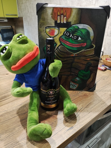 Peluche Rana Pepe Triste Sad Frog Memes Y Stickers Internet