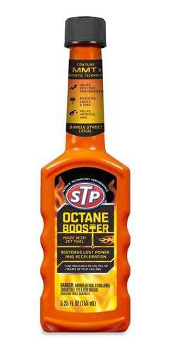 Aditivo Gasolina Elevador De Octanaje Stp Octane Booster Usa