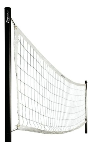 Red Voley Doble Banda 9,40x1m Y Cable De Acero Sportable