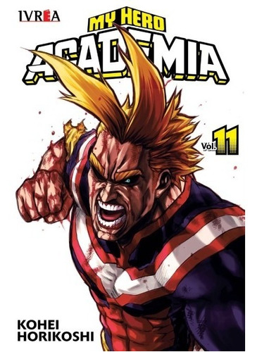 Manga My Hero Academia Tomo #11 Ivrea Argentina