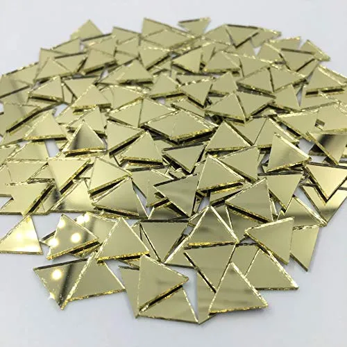 comprar Azulejos De Mosaico De Espejo Forma Triangular De 12 Mm...