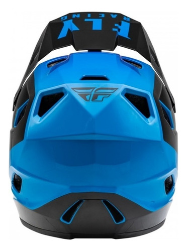 Casco Integral Fly Racing Rayce Mtb Color Matte Blue/black Talla Talla M (57-58 Cm)