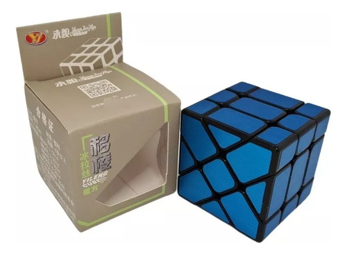 Cubo Rubik Fisher Yileng Sticker Metalizado Yj Original 