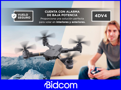 Kit Drone Gadnic Xp1 Con Cámara Hd + Control Inalambrico