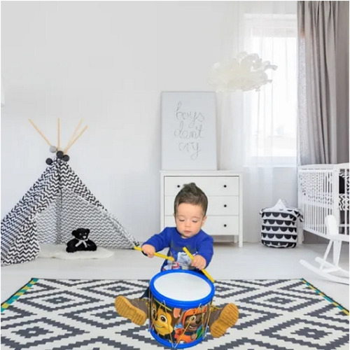 Imagem 2 de 2 de Brinquedo Musical Bumbo Patrulha Canina Elka