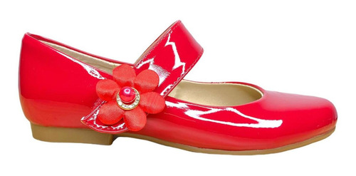 Zapatilla De Niña Rojo Princesa Festival Mimi