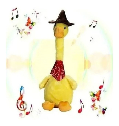 Juguete De Pato Luminoso Baila Canta Y Repite Voz Tik Tok