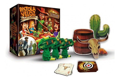 Pistola Veloz Nuevo Juego De Tiro Al Blanco Original Toyco