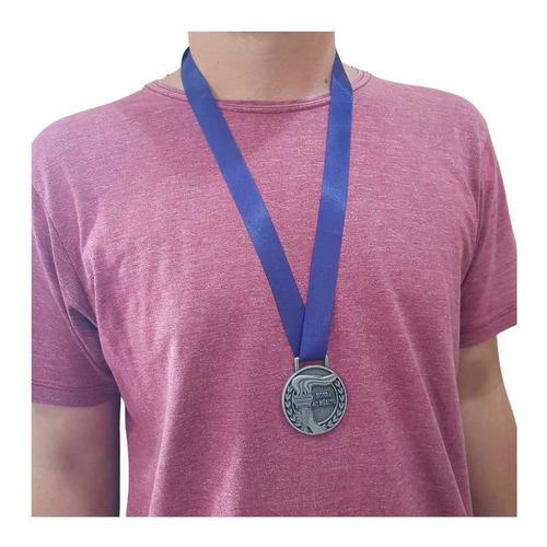 Imagem 3 de 6 de Medalhas Honra Ao Mérito 5.5cm +grossa +qualidade 3 Peças
