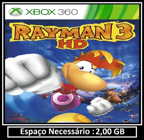 Jogos Xbox 360 transferência de Licença Mídia Digital - RAYMAN