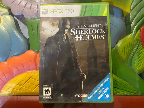 The Testament Of Sherlock Holmes Xbox 360 (silent,evil,war)