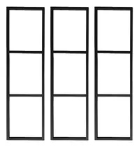 Comprar Trio De Suportes Estilo Industrial Triplo Pu002Fprateleiras 25cm