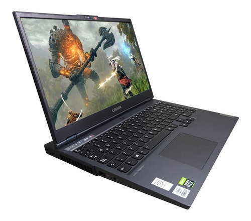 Laptop Lenovo Legion Geforce Gtx 1660 Ti I5 8gb 128ssd + 1tb Color Negro