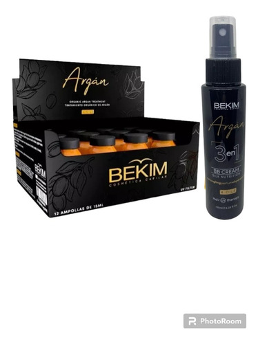 Ampollas Argan Bekim + Bb Cream 3en1 Silk Nutrition Bekim