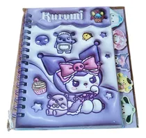 Comprar Libreta De Stickers Kuromi Melody Cinnamoroll Sanrio