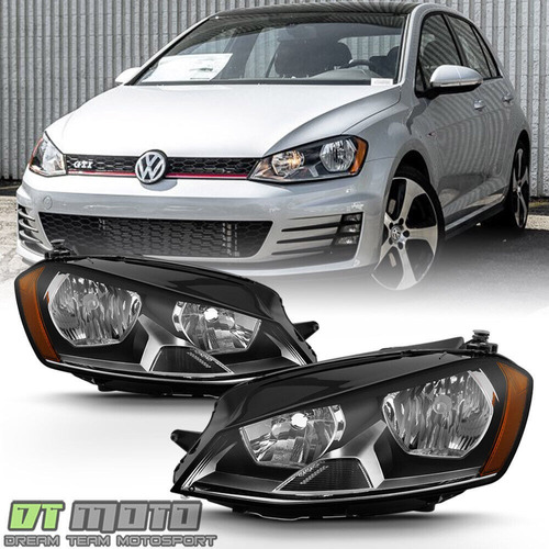 Par Faros Negro Volkswagen Golf Comfortline 2016 1.8l