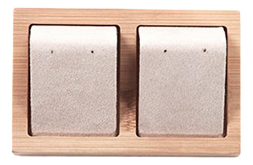 Bandejas De Almacenamiento De Pendientes Beige Beige