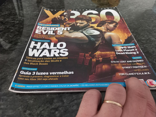Revista Xbox 360 Detonado Resident Evil 5 (Usado)