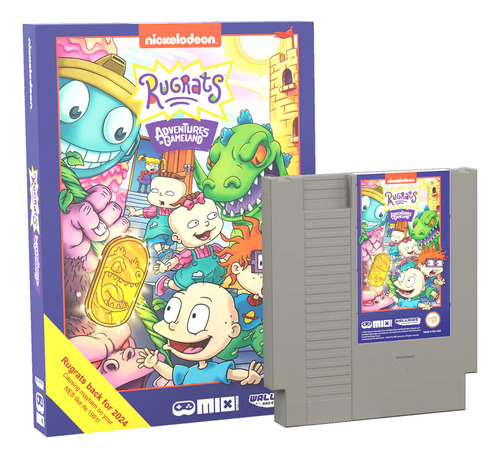 Rugrats: Adventures In Gameland - Edición Física Para Nes