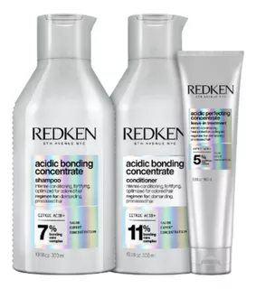 Kit Redken Abc Shampoo 300ml + Cond 300ml + Leave In 150ml