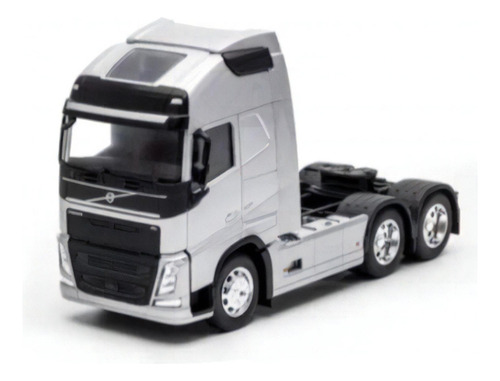 Volvo Fh 500 Trucado Welly 1:32 Prata Cor Prata