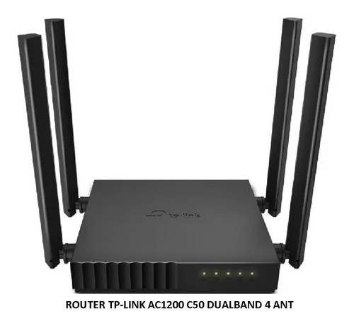 Router Tp-link Ac1200 C50 Dualband 4 Ant