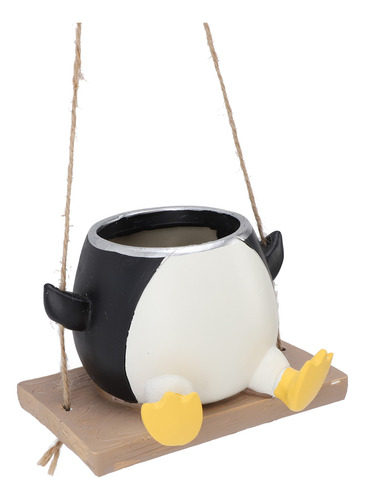 Maceta Swing Animal Para Colgar En Resina Con Forma Bonita