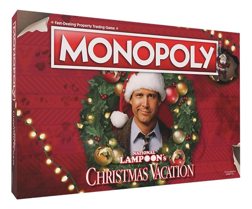 Vacaciones De Navidad De Usaopoly Monopoly National Lampoons