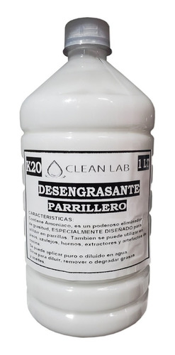 Desengrasante Fuerte Parrillero Blanco K20 