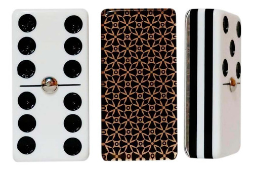 Domino Jumbo Dorado + Cubilete + Baraja Bicycle Standard R