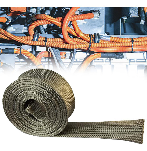 Capa Protetora De Proteção Térmica Para Fios, 25mm X 3m