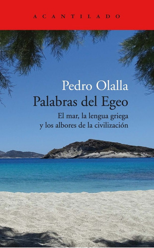 Libro Palabras De Egeo