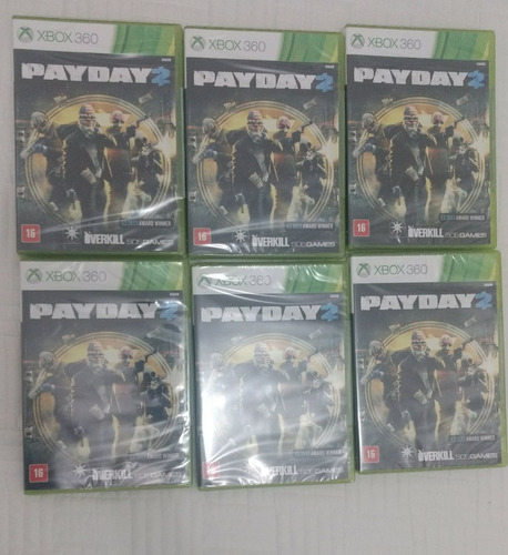 Payday 2 Xbox 360 Novo Original