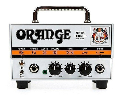 Orange Mt20 Amplificador Guitarra Elec Micro Amp 20w Cabezal