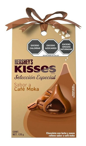 Kisses Chocolates Selección Especial Sabor Café Moka 120g