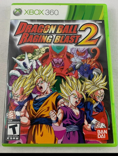 Dragon Ball Raging Blast 2 Xbox 360 Impecable De Colección 