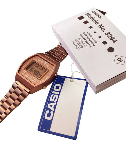 Relogio Casio Digital B640 Rose Feminino Caixa Original Nf