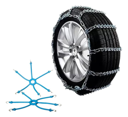 Par Cadena Para Nieve Con Rompe Hielo  R20/22,5 + Tensor