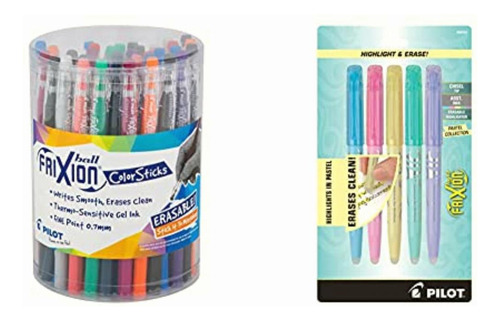 Pilot Frixion Palillos De Colores Borrables, Variados,