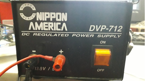 Fuente Regulable Nipon América Dvp-712 13.8v 5-7amperios 